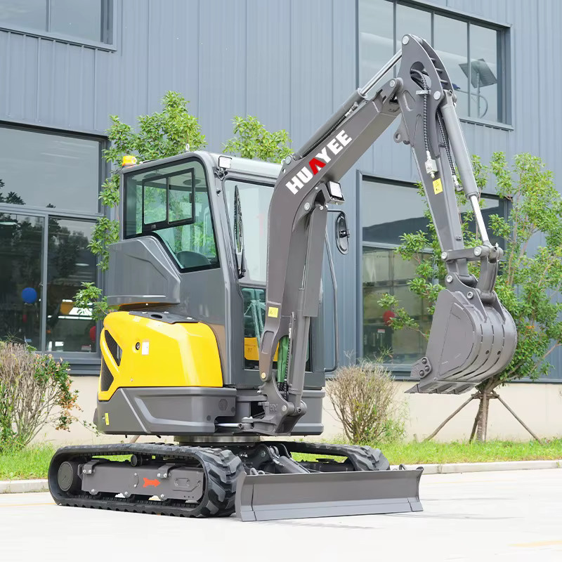 Huayee Minibagger Hydraulischer Raupenbagger mit Euro-5-Emissionsstandard in Gelb - Bild 4
