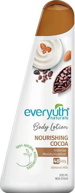 Everyuth Naturals Bodylotion Kakao, 200 ml, Unisex - Bild 1
