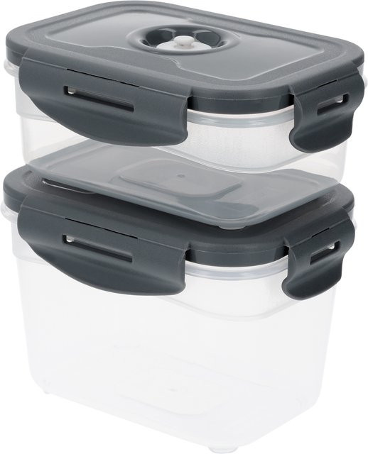 SILVERCREST Vakuumierer-Set mit transparenten Kunststoff-Vakuumier-Behältern für Sous-Vide-Garen - Bild 1
