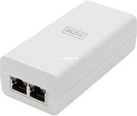 Digitus Gigabit Active PoE Midspan Injektor IEEE 802.3at Weiß DN-95132 - Bild 1