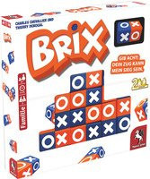 Brix Brettspiel von Pegasus – Taktisches Mauerbau- und Architekturspiel in Bunt/Mehrfarbig - Bild 1
