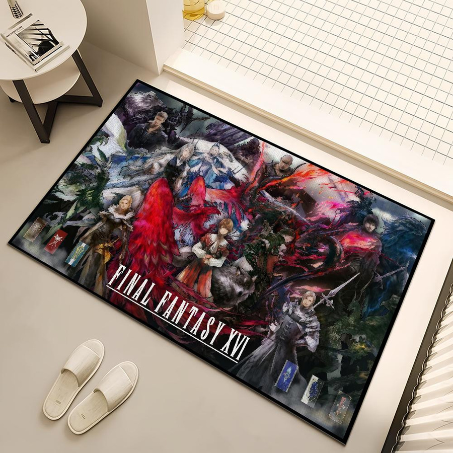 Final Fantasy XVI Bodenmatte Wucifang Jewelry geflochten multicolor B/T: 40 x 120 cm - Bild 2
