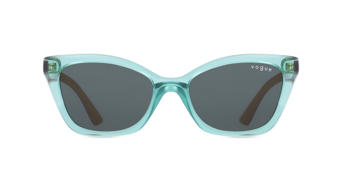 Vogue VJ2020 Sonnenbrille Cat Eye, Vollrand, Kunststoff, weiß - Bild 1