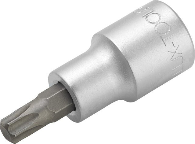 LUX-TOOLS Stecknuss Bit TX45 aus Edelstahl in Silber - Bild 1