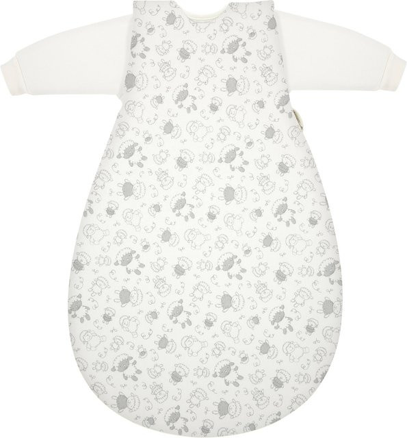 Alvi Baby-Mäxchen 3-teiliges Ganzjahresschlafsack Set in Beige und Weiß mit 2.5 TOG - Bild 1