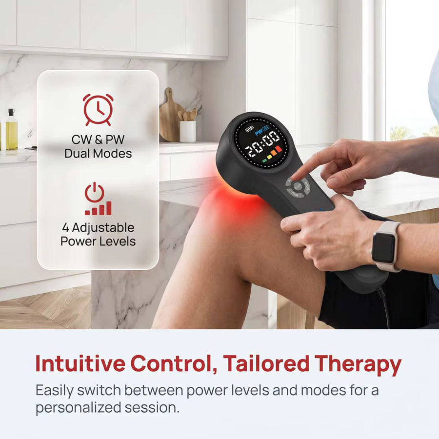 ZJKC Kaltlaser-Therapiegerät, Rotlicht-Infrarot-Physiotherapiegerät - Bild 2