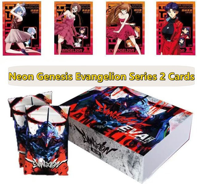KAYOU Neon Genesis Evangelion Serie 2 Karten, Rei Ayanami Asuka Langley, Sammelkarten - Bild 1