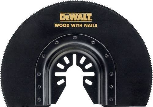 DeWalt Multi-Tool Sägeblatt Segment für Holz und Kunststoff, Schwarz, Durchmesser: 100 mm - Bild 1