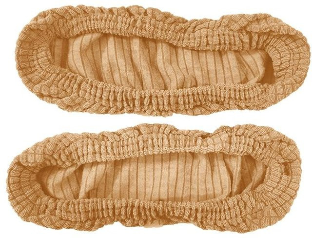 Wasserdichte Stretch-Armlehnenbezüge für Computerstühle in Beige, 1 Paar - Bild 1