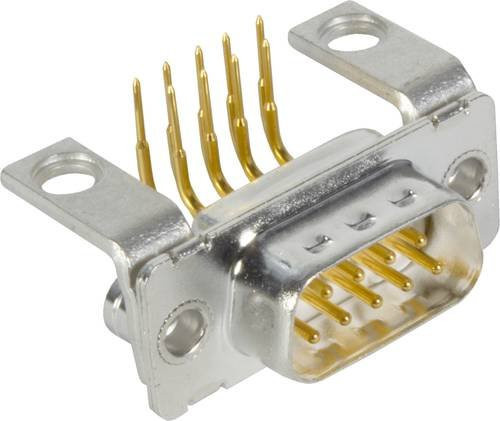 HARTING Steckverbinder 09 67 122 6801 09671226801 Polzahl: 9, Farbe: Silber, Löttechnik - Bild 1