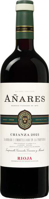 Bodega Olarra Añares Rioja Crianza Rotwein Garnacha/Mazuelo/Tempranillo Spanien 0,75 l - Bild 1
