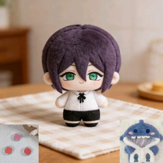 Yiran Health & Beauty Chainsaw Man Reze Plüschfigur, 10cm, ab 18 Jahre - Bild 1