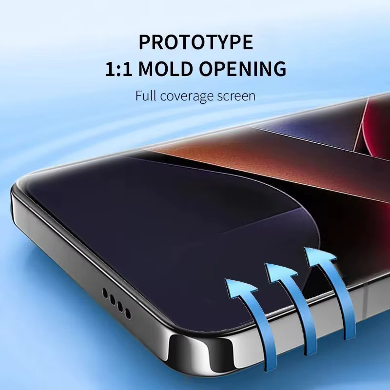 3 Stück HD Full Cover Hydrogel Displayschutzfolie für Xiaomi Poco X7 Pro, X6, M7 und F7 Ultra, transparent - Bild 2