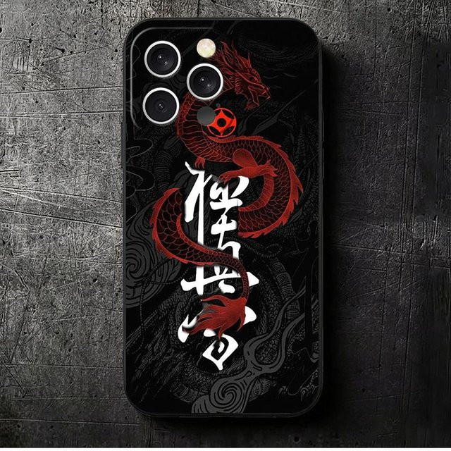 Mart84 Weiche Handyhülle Karate Oyama Kyokushin für iPhone 16 17 15 14 13 12 11 7 Pro Max Plus Mini Schwarz - Bild 1