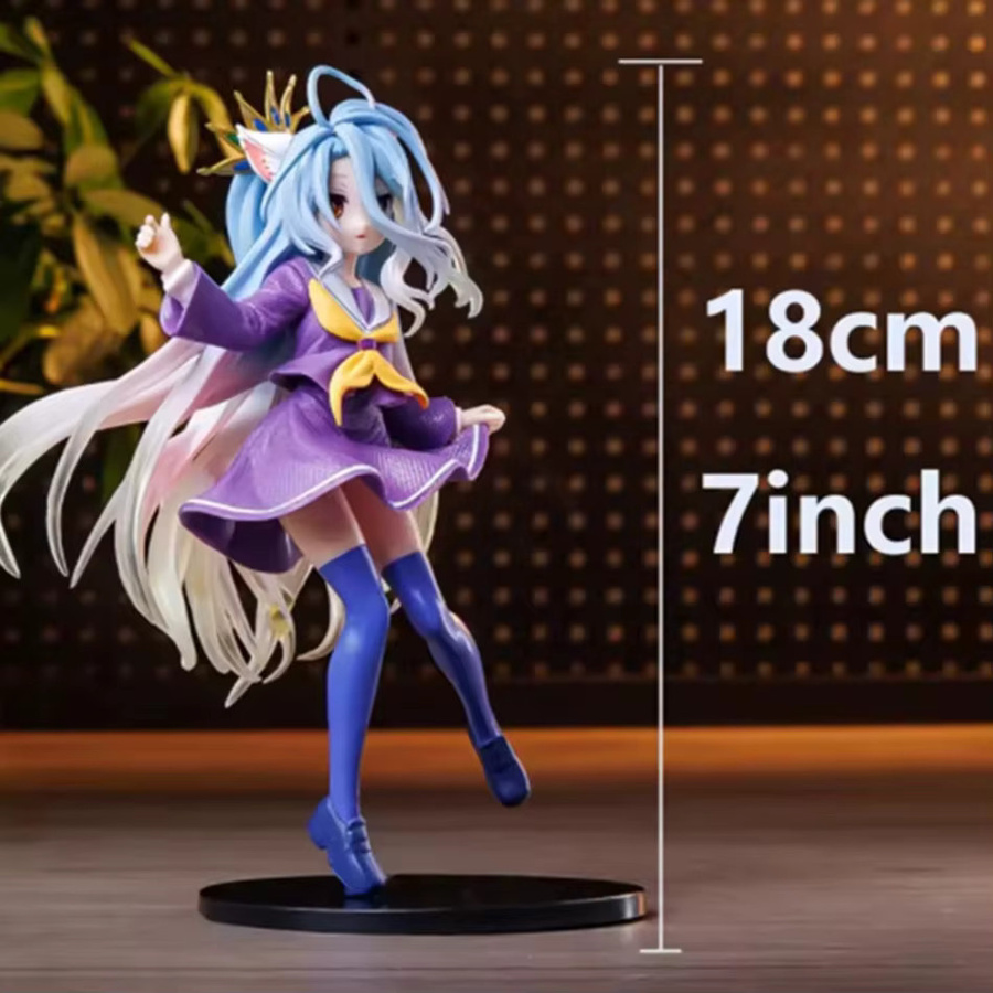 Bandai No Game No Life White Shiro, Actionfigur, Kunststoff - Bild 4