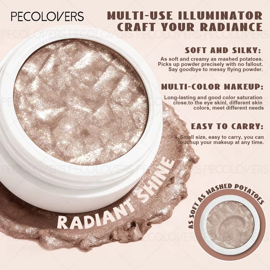 PECOLOVERS Lidschattenpalette Cool Tone Chamäleon-Schimmer, Reisegröße - Bild 2