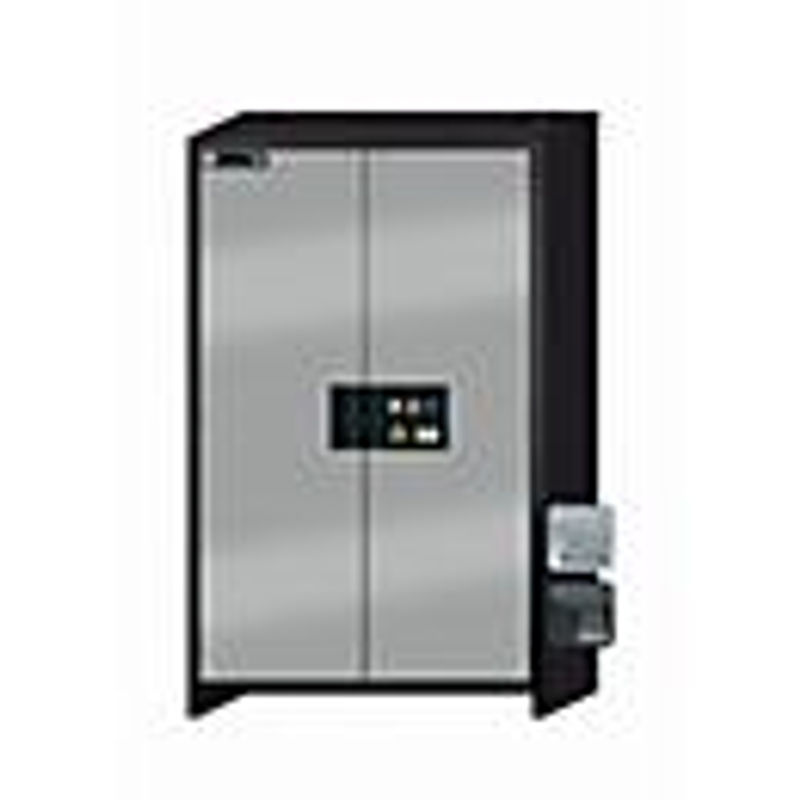 asecos Sicherheitsschrank Typ 90 Q-CLASSIC-90 mit Flügeltüren in Silber, B: 119,3 cm, T: 61,5 cm, H: 195,3 cm - Bild 3