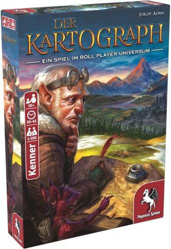Pegasus Spiele Der Kartograph Kartenspiel ab 10 Jahren - Bild 1