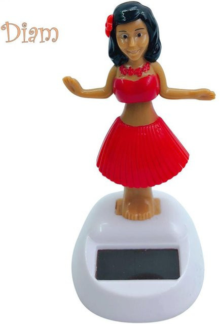 Elens Store Solar Dancing Beach Girl, Automatische Schaukel, rot - Bild 1