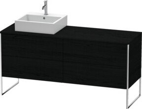 Duravit Waschtischunterschrank XSquare Schwarz B/T/H: 160 x 54,8 x 77,8 cm - Bild 1