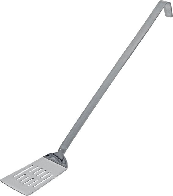Schneider Pfannenwender geschlitzt aus Edelstahl in Silber, Länge: 38 cm - Bild 1