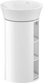 Duravit Waschtischunterschrank White Tulip in Weiß Hochglanz, B/T/H: 41 x 41 x 75 cm - Bild 1