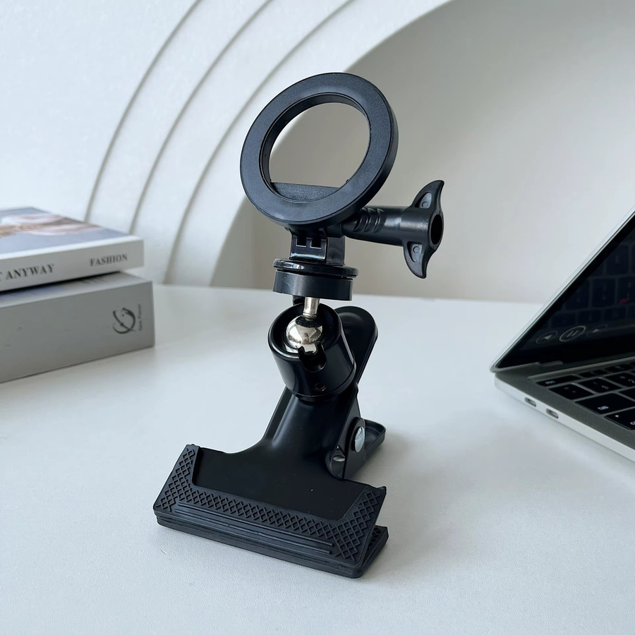 QICHSHJIN MagSafe Universal Telefonhalter mit starkem Magneten und Mehrzweck-Interface, Schwarz - Bild 2