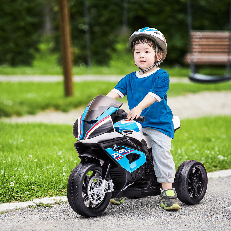 HOMCOM Kinder Elektro-Motorrad, Elektro-Dreirad, ab 1,5 Jahre - Bild 2