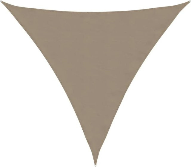 vidaXL Sonnensegel aus PU-beschichtetem Oxford-Gewebe, Dreieckig, Taupe, B/T/H: 4,5 x 4,5 x 4,5 m - Bild 1