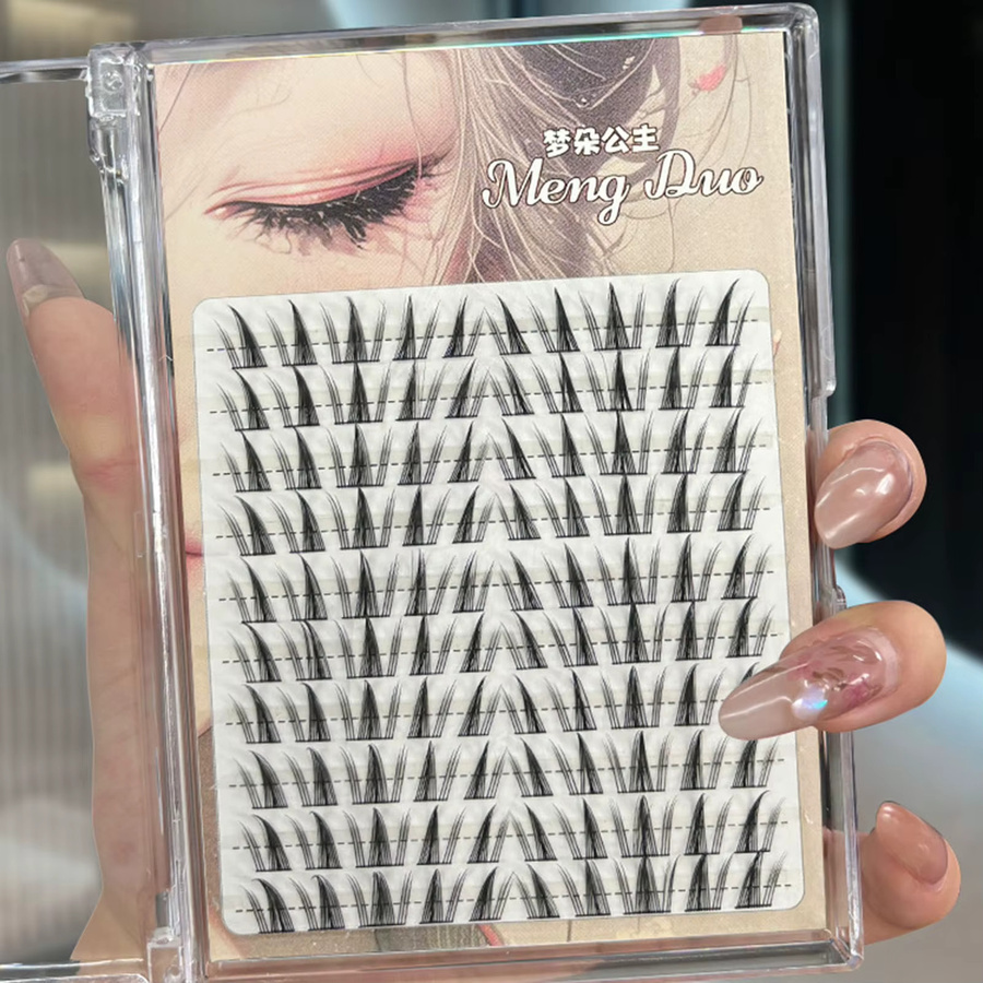 3D-Wimpernverlängerungen Curling Up Volumen, Schwarz, Damen - Bild 2