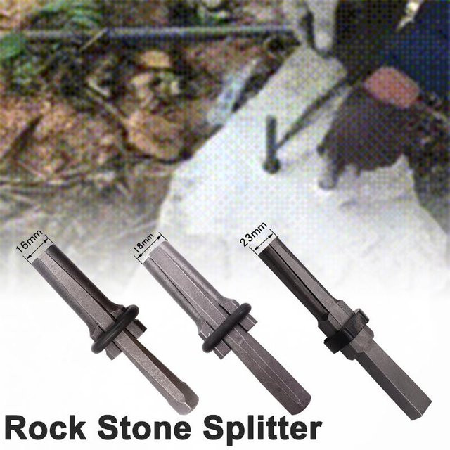 Binchi Outdoor Product Keile Federspaltkeile aus gehärtetem Stahl für Beton Gestein und Stein in Grau - Bild 1