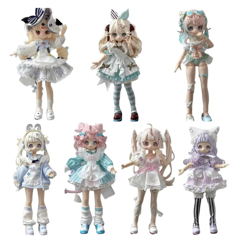 Onemore Sugary Girls Serie 1/8mjd, Blind Box Mystery Box, Action Anime Figur - Bild 2