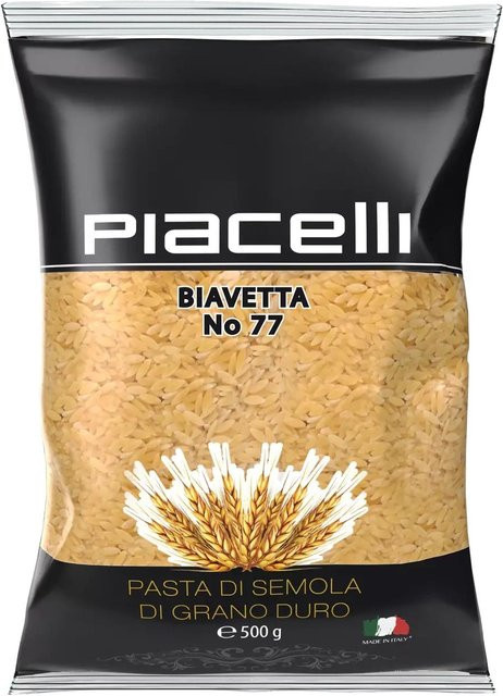 Piacelli Biavetta No. 77 Hartweizenpasta 500 g - Bild 1