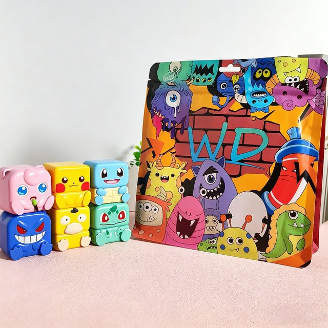 LDCX Pokémon Magnetische Stapel-Figuren, 6-teiliges Set - Bild 1