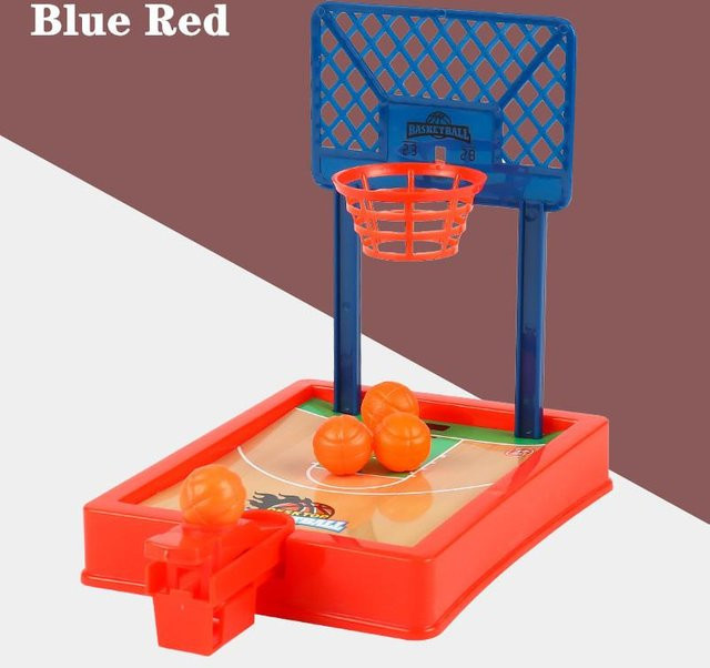 Fashnics Mini-Schreibtisch-Brettspiel Basketballkorb, 2-Spieler-Spiele - Bild 1