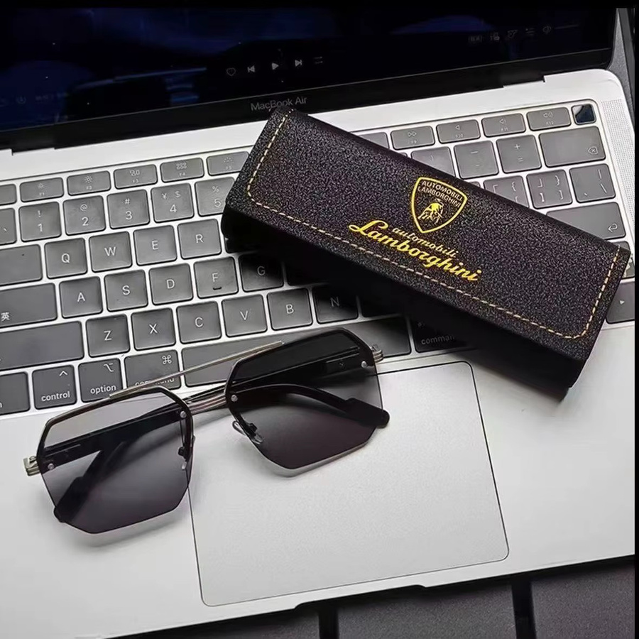 Lamborghini Sonnenbrille, polarisiert, Metall, black - Bild 4