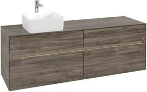 V&B Waschtischunterschrank Collaro mit LED 12W, B/H/T: 160 x 50 x 50 cm - Bild 1
