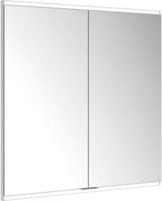 Keuco Spiegelschrank Royal Modular 2.0 in Weiß mit 2 Türen und 2 Schubladen, B/H/T: 100 x 90 x 12 cm - Bild 1
