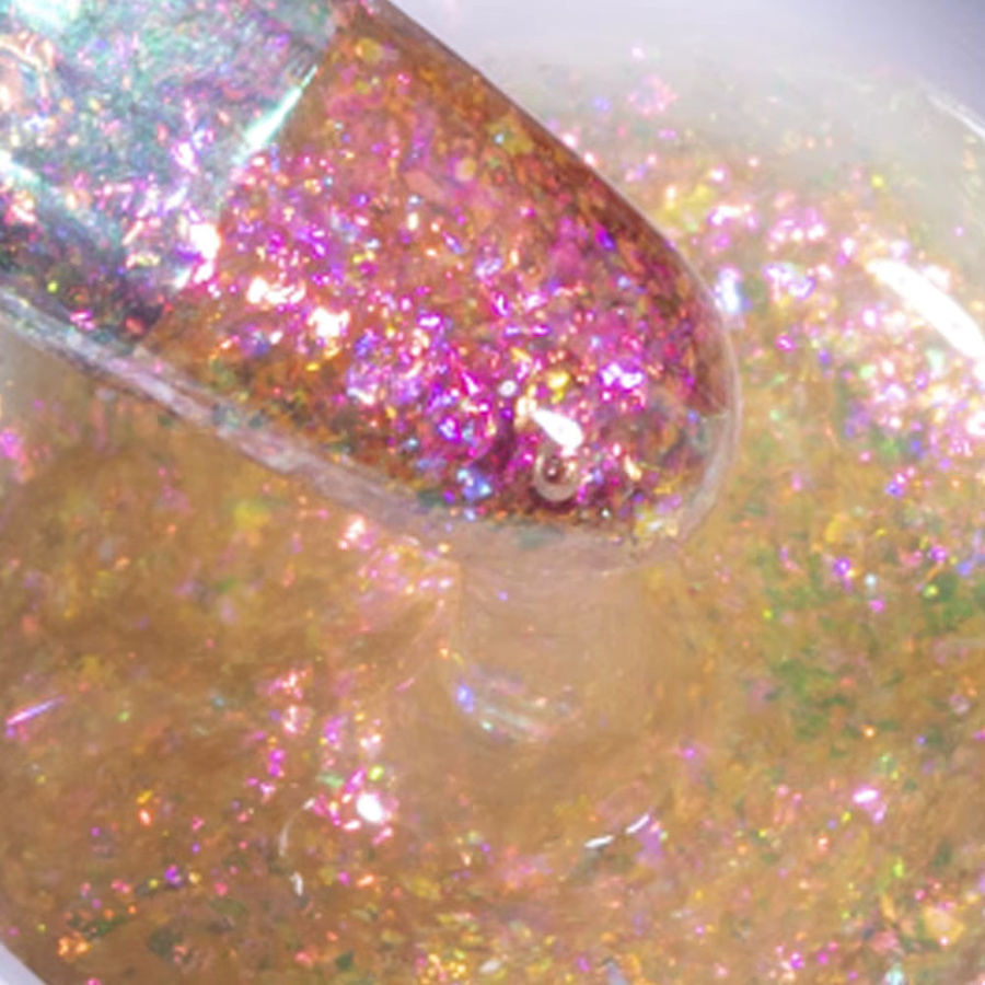 Kodies Gel Nagellack Opal Glitter, 15 ml, Schimmernd - Bild 3