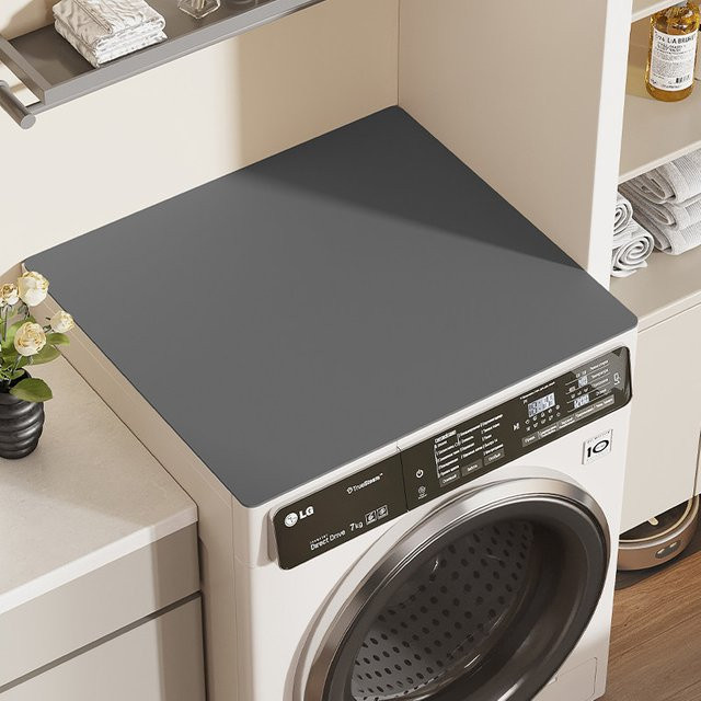 VIKAMA Rutschfeste und wasserabsorbierende Unterlage für Waschmaschine und Trockner in Grau - Bild 1