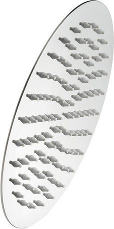 WELLWATER Brause Adara rund in Chrom und Silber, Länge: 20 cm - Bild 1