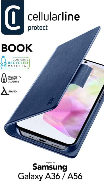 Book Case für Samsung Galaxy A36 5G und Samsung Galaxy A56 5G in Blau - Bild 1