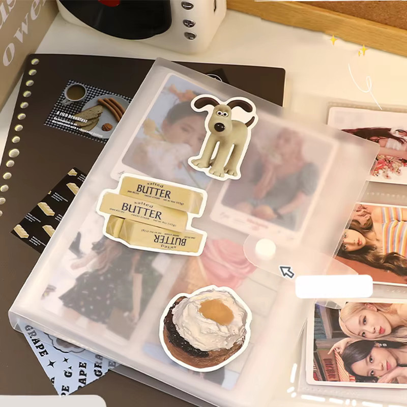 2Style Mini-Fotoalbum für Polaroid, Postkarten und Tickets, transparenter Fotokartenordner aus Kunststoff - Bild 2