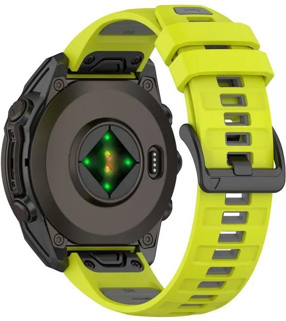 MY-CASE Uhrenarmband Silikon, Gelb, Unisex - Bild 1