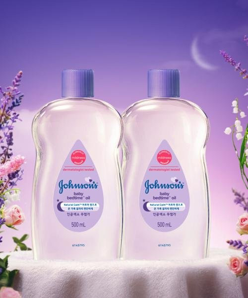 JohnSon S Schlafenszeitöl, 2 x 500 ml, Kinder - Bild 1