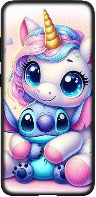 Süße Lilo Stitch Handyhülle für Samsung Galaxy und iPhone in Blau und Multicolour - Bild 1