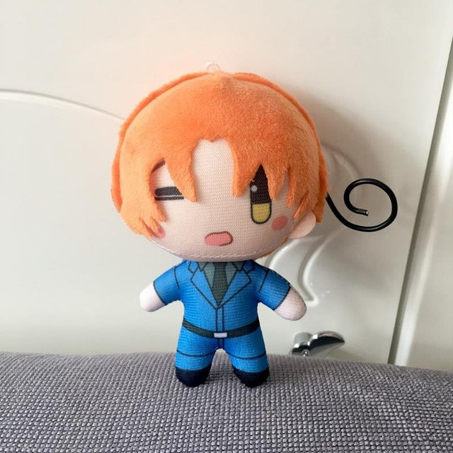 Hetalia Plüschpuppe Schlüsselanhänger, 10cm, Arthur Kirkland, Alfred F Jones, Wang Yao - Bild 1
