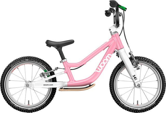 Woom Laufrad GO 1 Plus 14'' ab 3 Jahren pink - Bild 1
