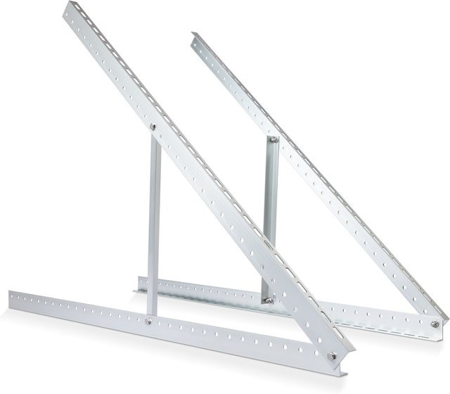VALE MiniPV Aufständerung Halterung für Solarmodule aus Aluminium in Silber - Bild 1
