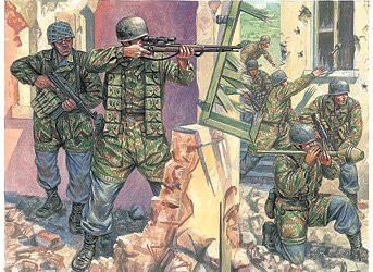 Italeri WWII German Paratroopers, Modell, 1:72 - Bild 1
